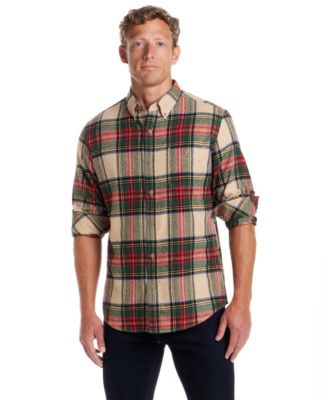 Weatherproof Vintage - Men's Holiday Antique Plaid Long Sleeve Shirt