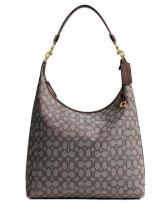 Juliet Large Signature Jacquard Shoulder Bag 38