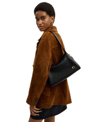 Lola Small Pebble Leather Shoulder Bag