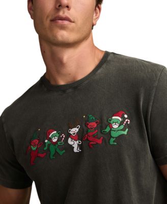 Men's Grateful Dead Bears Printed Crewneck T-Shirt