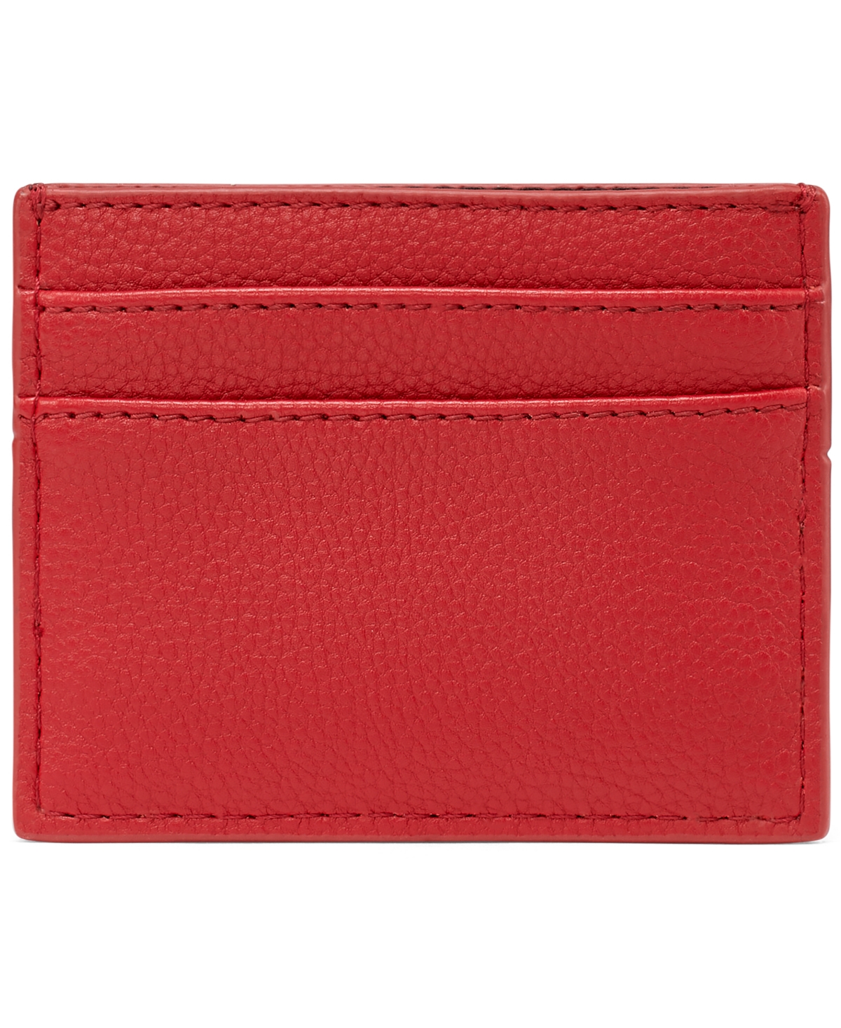 Dkny Margot 4-card Slots Slim Cardcase In Red