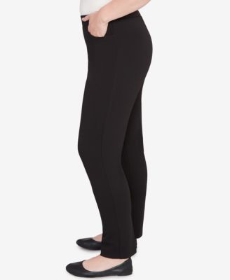 Petite Jet Setter Crepe Pull-On Pants