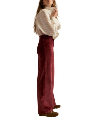 Women's Kellee High Rise Corduroy Palazzo Pants