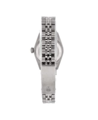 Oyster Perpetual Datejust Automatic Watch in Stainless Steel and White Gold 26mm