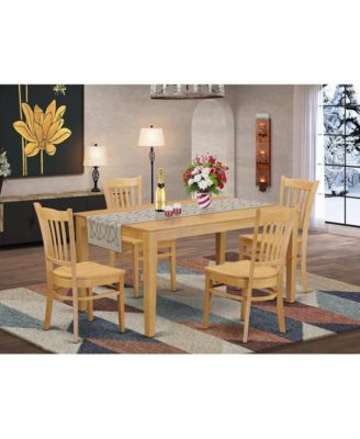 5  Pc  Dining  room  set  for  4  -  Dining  Table  and  4  Dining  Chairs