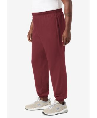 Big & Tall Lightweight Elastic Cuff Sweatpants