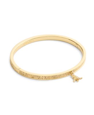 Gold Plated Rexy Charm Bangle Bracelets
