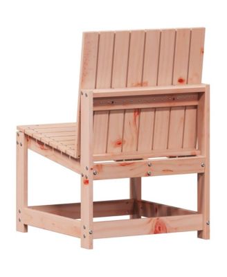 Garden Lounge Set Natural Solid Douglas Fir wood Medium Durable