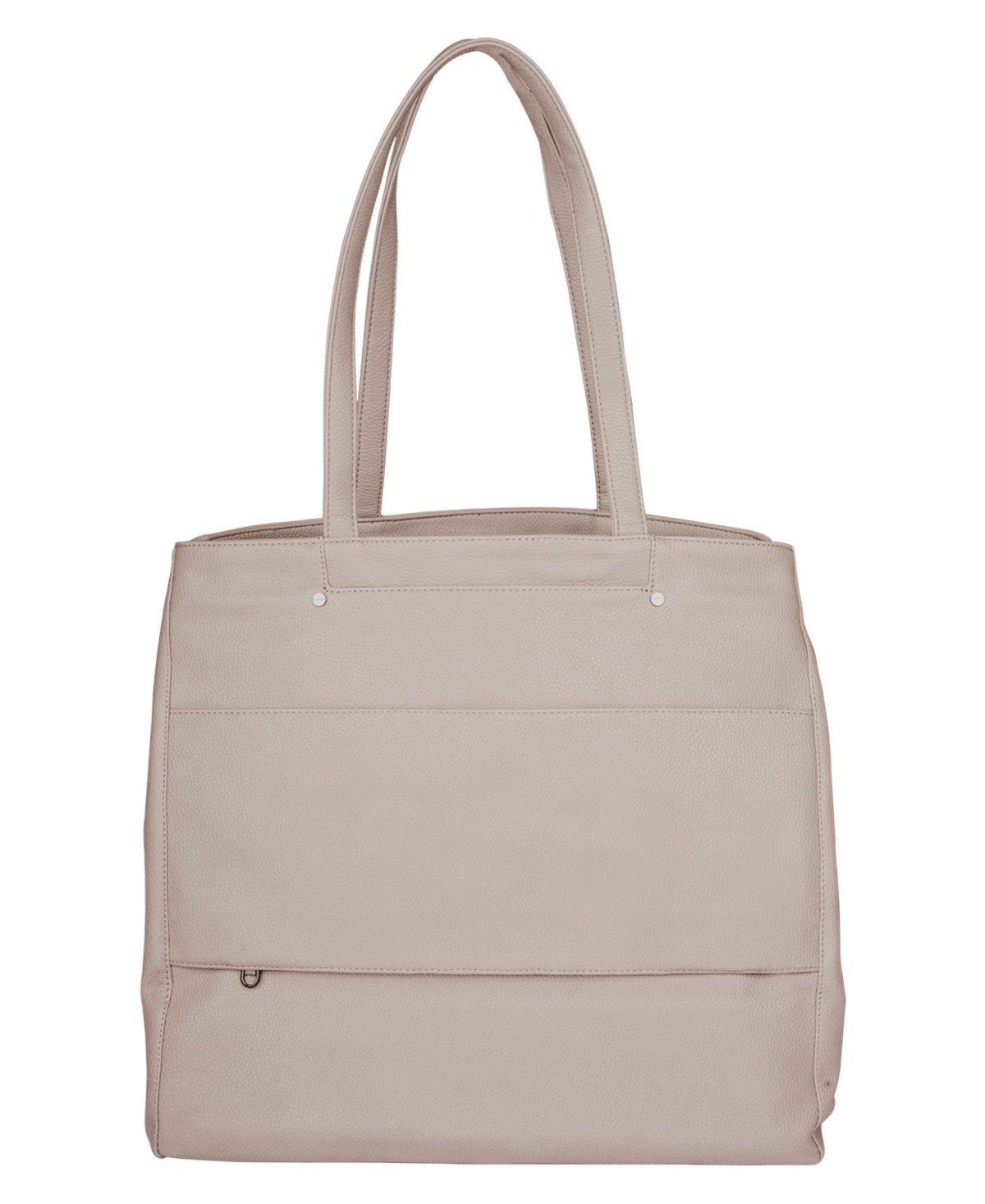 Kenneth Cole Reaction Faux Leather Marley 16" Laptop Tote With Removable Laptop Sleeve In Brown