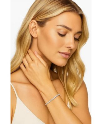 Tennis Bracelet for Women with 1/8 CT Cubic Zirconia