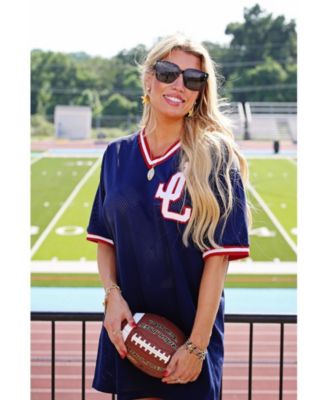 14k Gold Filled Dainty Chain NecklaceWith Gold Plated Football Charm