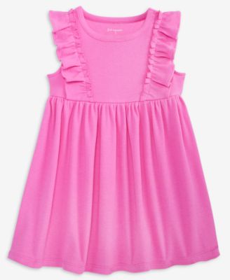 First Impressions - Baby Girls' Solid Ribbed Dress