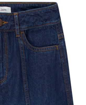 Girls' 7-16 Wide-Leg Denim Jeans