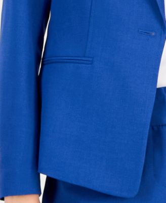 Women's Notch-Lapel Mid-Rise Pantsuit 