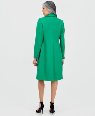 Women's Topper Jacket & Round-Neck Sheath Dress
