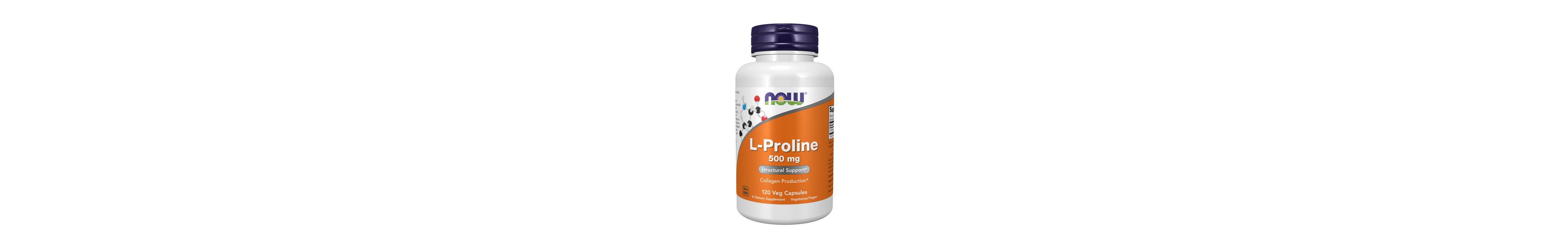 Now Foods L-Proline ,500 mg ,120 Vcap