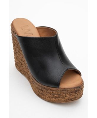 Nelly Leather Platform Sandal (Women)