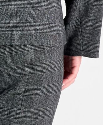 Plus Size Flap-Pocket Mid-Rise Wide-Leg Pantsuit 