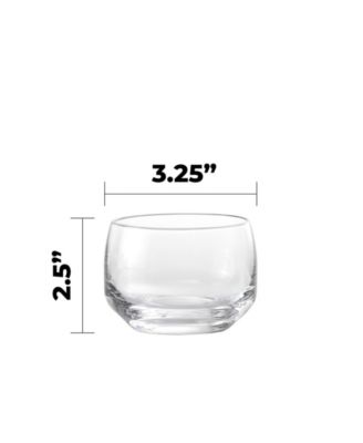 Estiva Short Tumbler Glasses, Set of 4