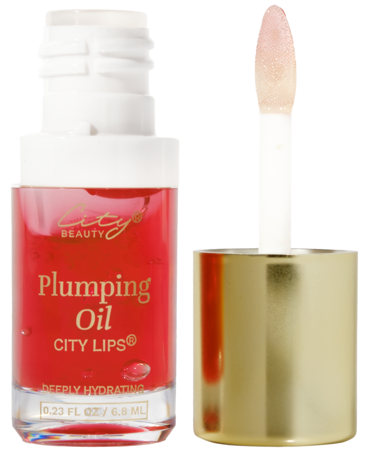 City Beauty City Lips Plump Oil - Pink Champagne, 0.23 oz.