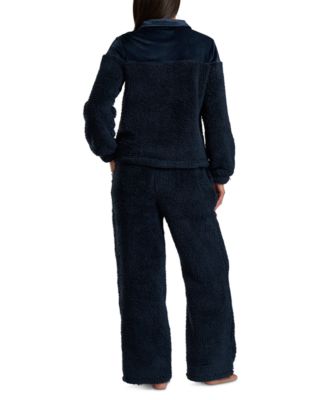 Women's 2-Piece Long Sleeves Sherpa Set