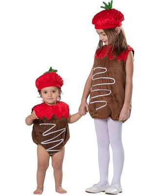 Toddler Chocolate Dipped Strawberry Costume Set