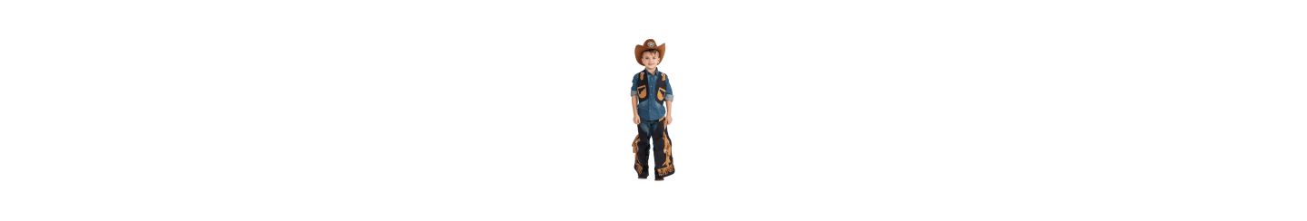 Детский жилет Dress Up America Cowboy Chaps and Vest Child Costume Boys/Girls, цвет: Чёрный — фото 3