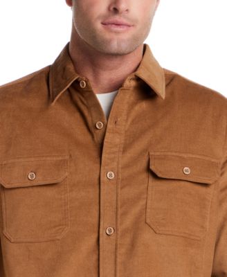 Men's Superfine Corduroy Long Sleeve Overshirt