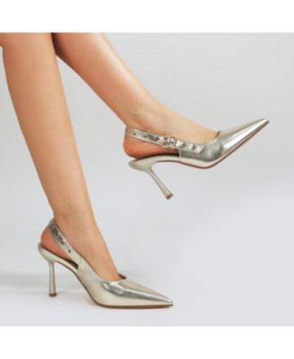 Candes Grommet Strap Slingback