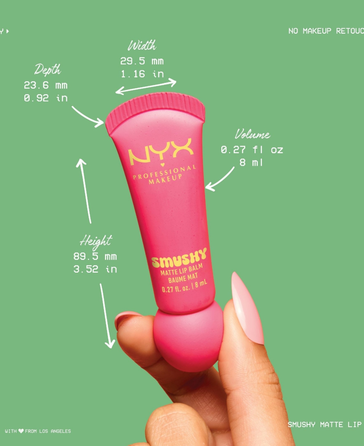 Nyx Professional Makeup Smushy Matte Lip Balm