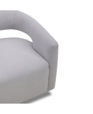 Orbit - Dame Dove Open Back Accent Chair Two Pack