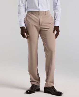 Men's Modern-Fit Stretch Solid Resolution Pants