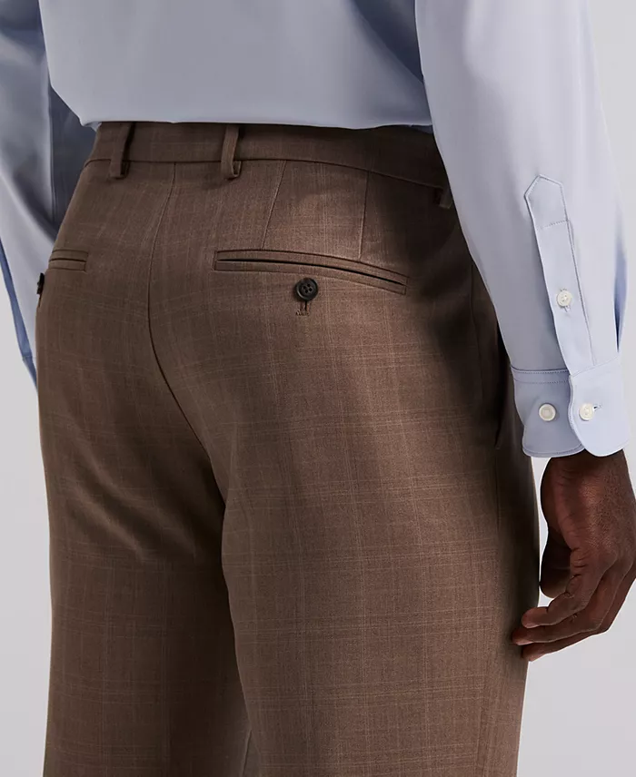Men's Modern-Fit Stretch Solid Resolution Pants - thumbnail 10