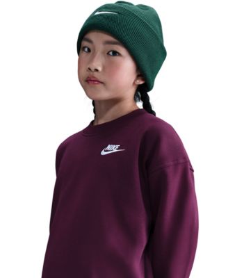 Sportswear Big Girls Club Fleece Oversized-Fit Sweatshirt 