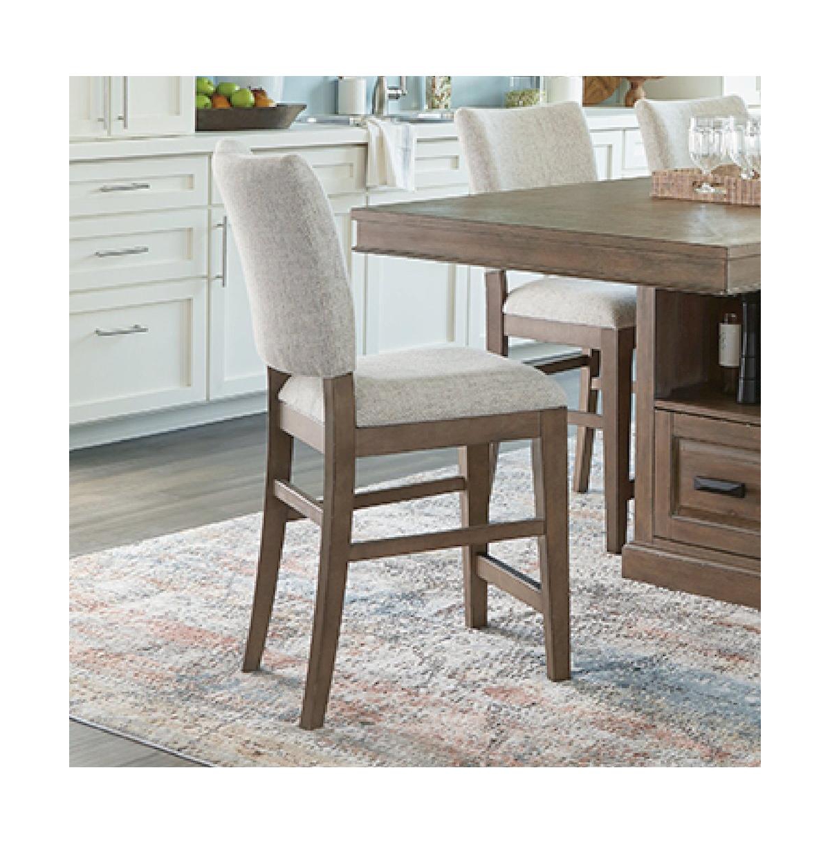 Parker House Furniture Sundance Dining - Sandstone Upholstered Counter Chair Two Pack