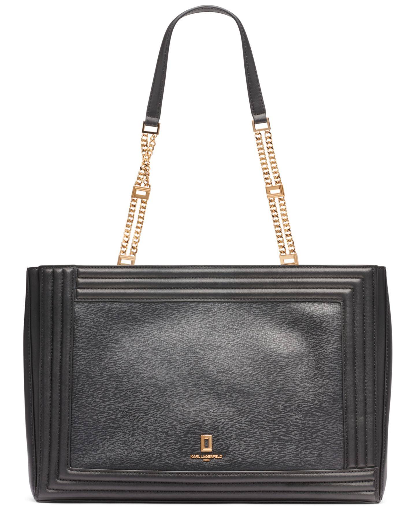 Женская сумка KARL LAGERFELD PARIS Josephine Leather Tote Handbag — фото 1