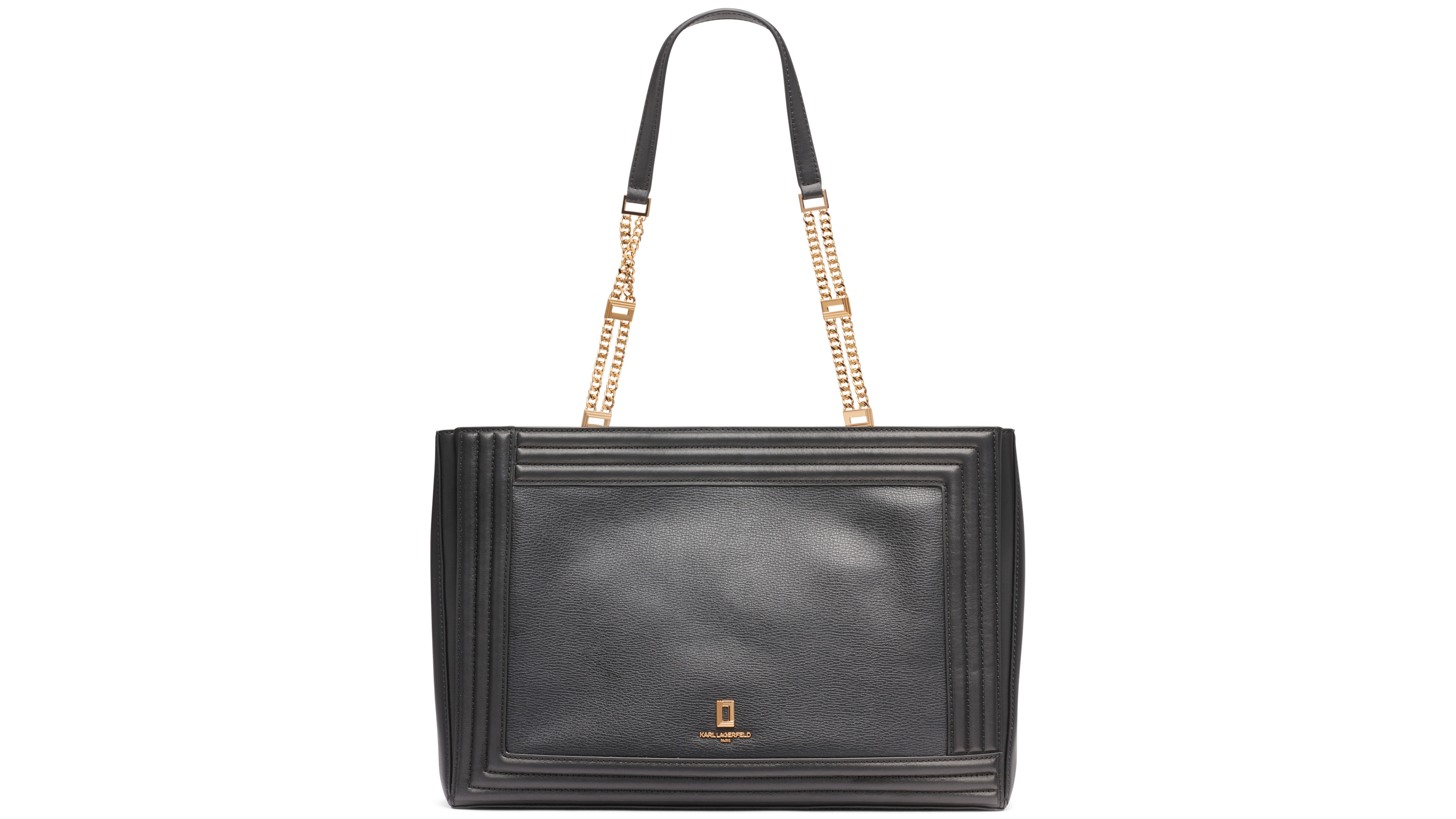 Karl Lagerfeld Paris Josephine Leather Tote Handbag