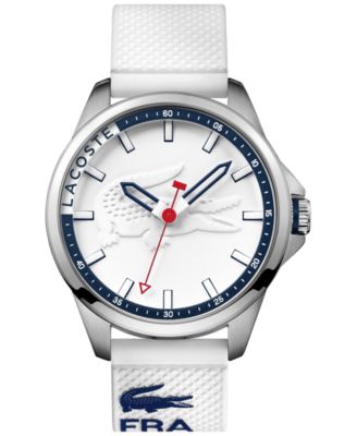 Lacoste - Men's Capbreton White Silicone Strap Watch 46mm 2010841