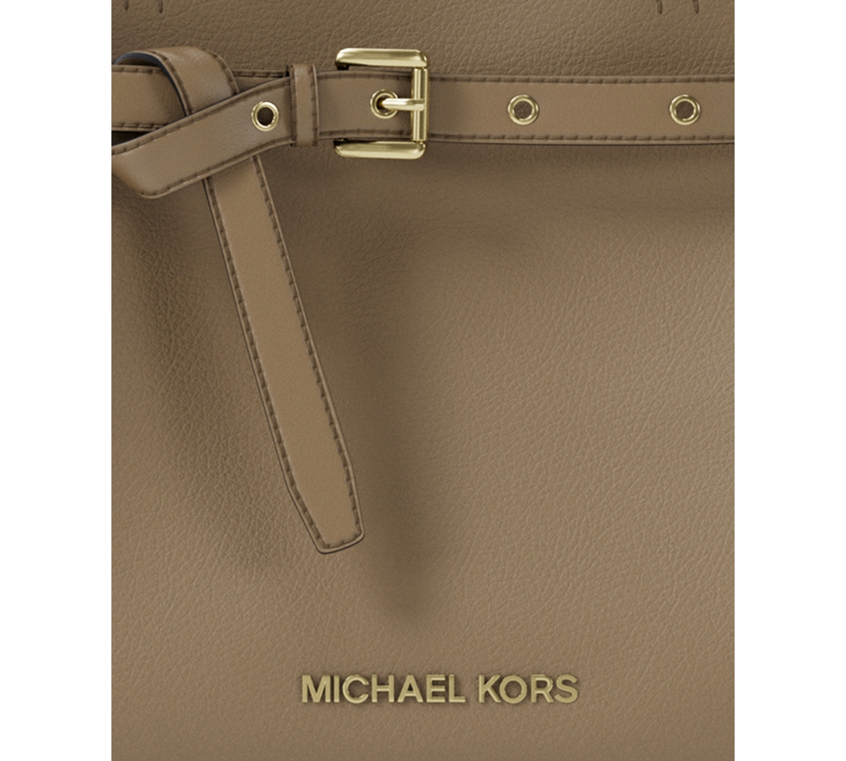 Michael Kors Michael  Emilia Satchel Small Bag In Brown