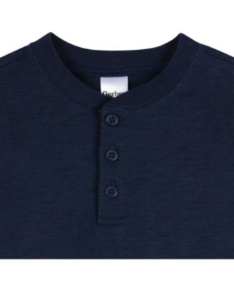 Toddler Boys 3-Pack Long Sleeve Shirts