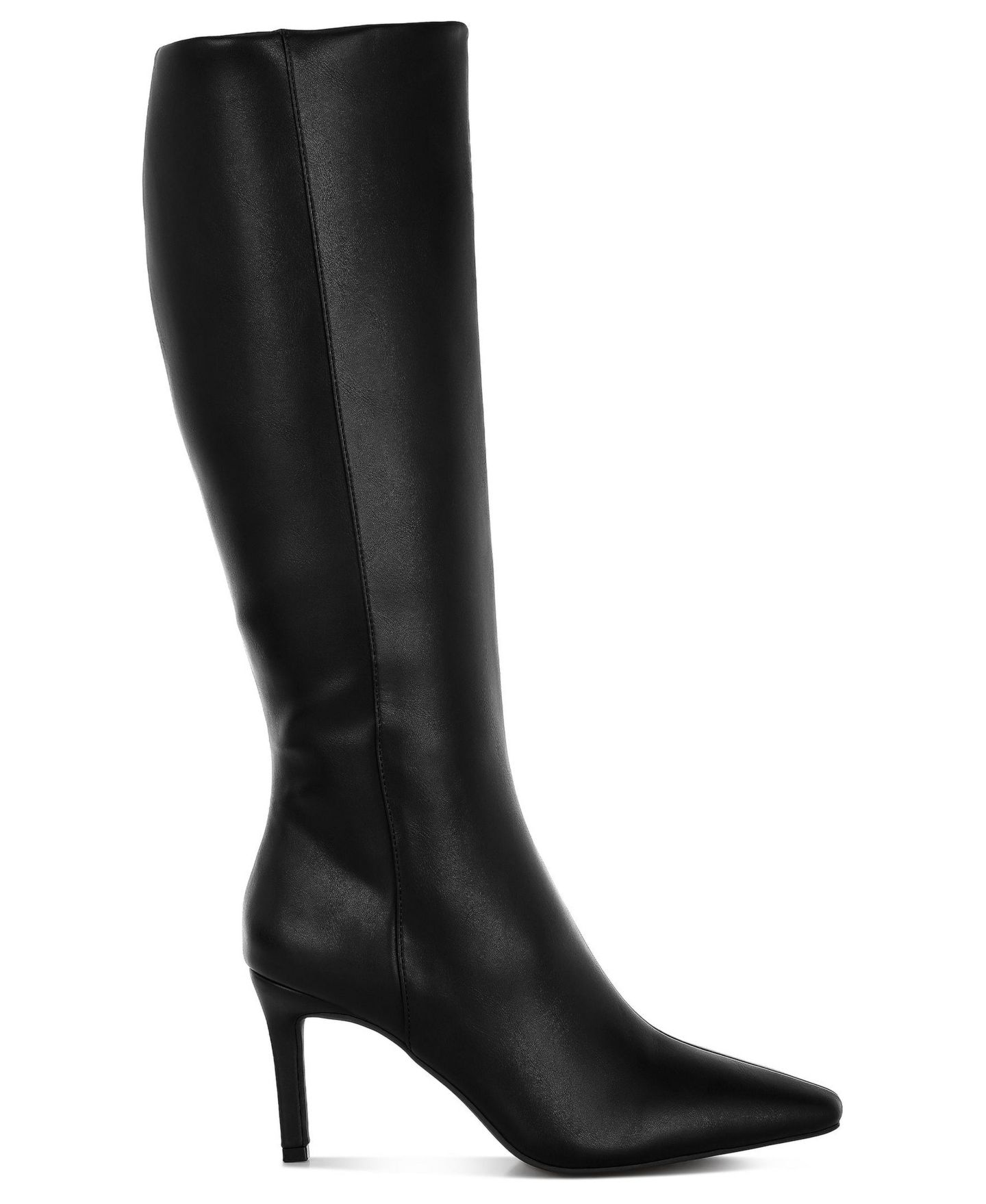 Женские ботинки London Rag Skara Faux Leather Calf, цвет: Чёрный кожаный — фото 1