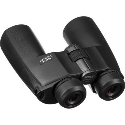 10x50 SP Series WP Water Proof Porro Prism Center Focus Binocular with 5.0 Degree Angle of View, Black, with Case
