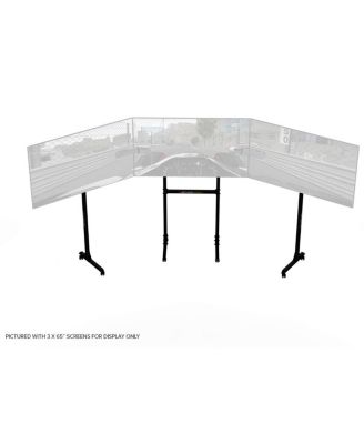 Free Standing Triple Monitor Stand