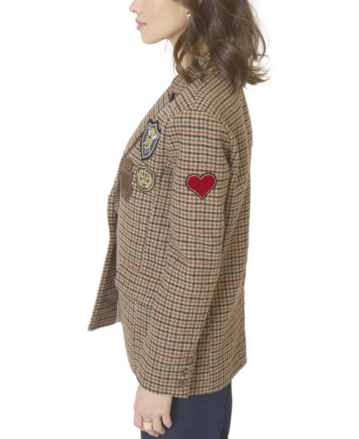 Central Park West Women's Raven Patch Blazer