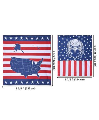 7.7x8.2 Ft Carside Awning Replacement Fabric with Side Wall Roof Rack Overland