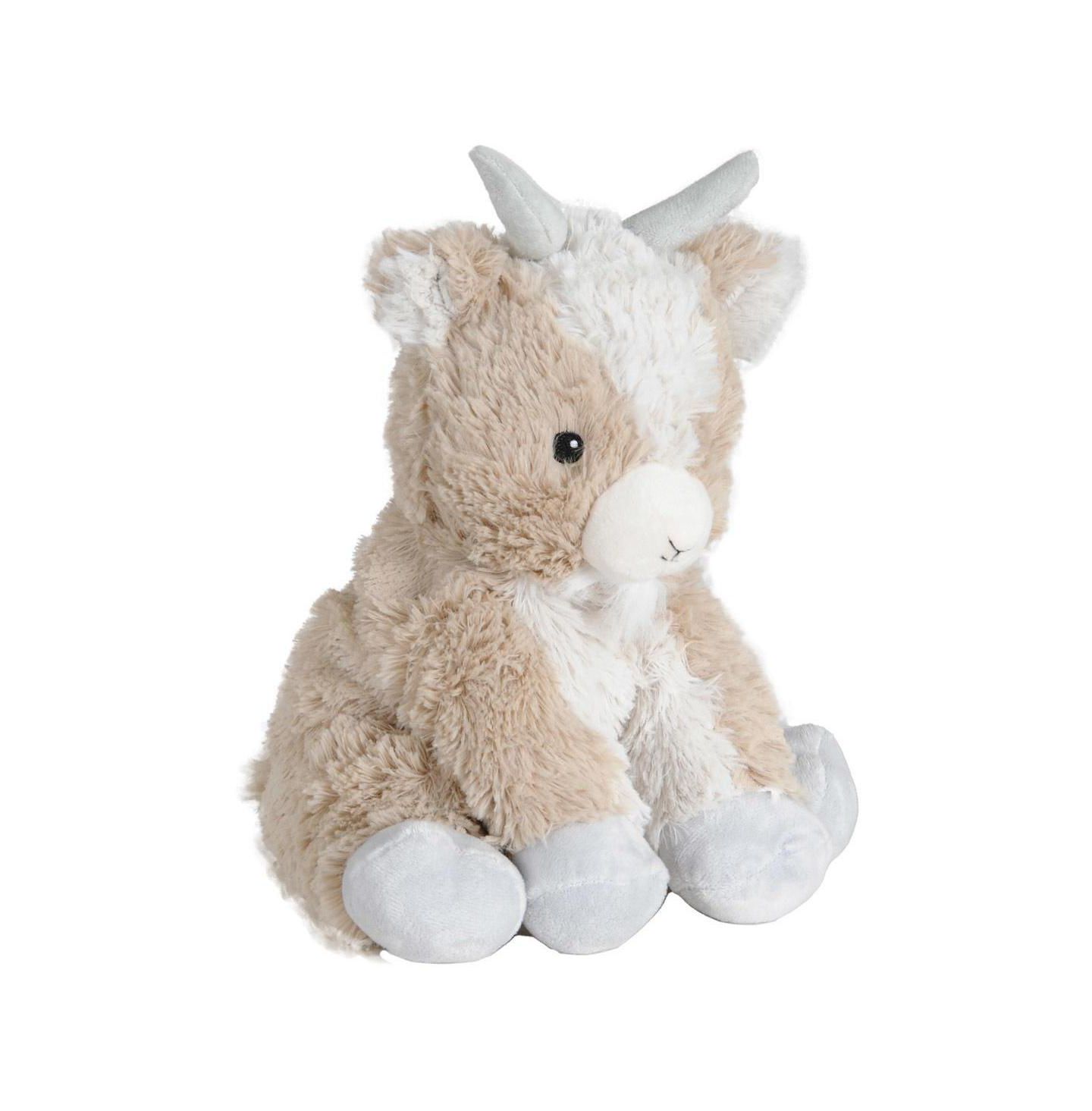 Детская мягкая игрушка Intelex Warmies Microwavable Plush 13" Goat, цвет: Светлый бежевый — фото 1