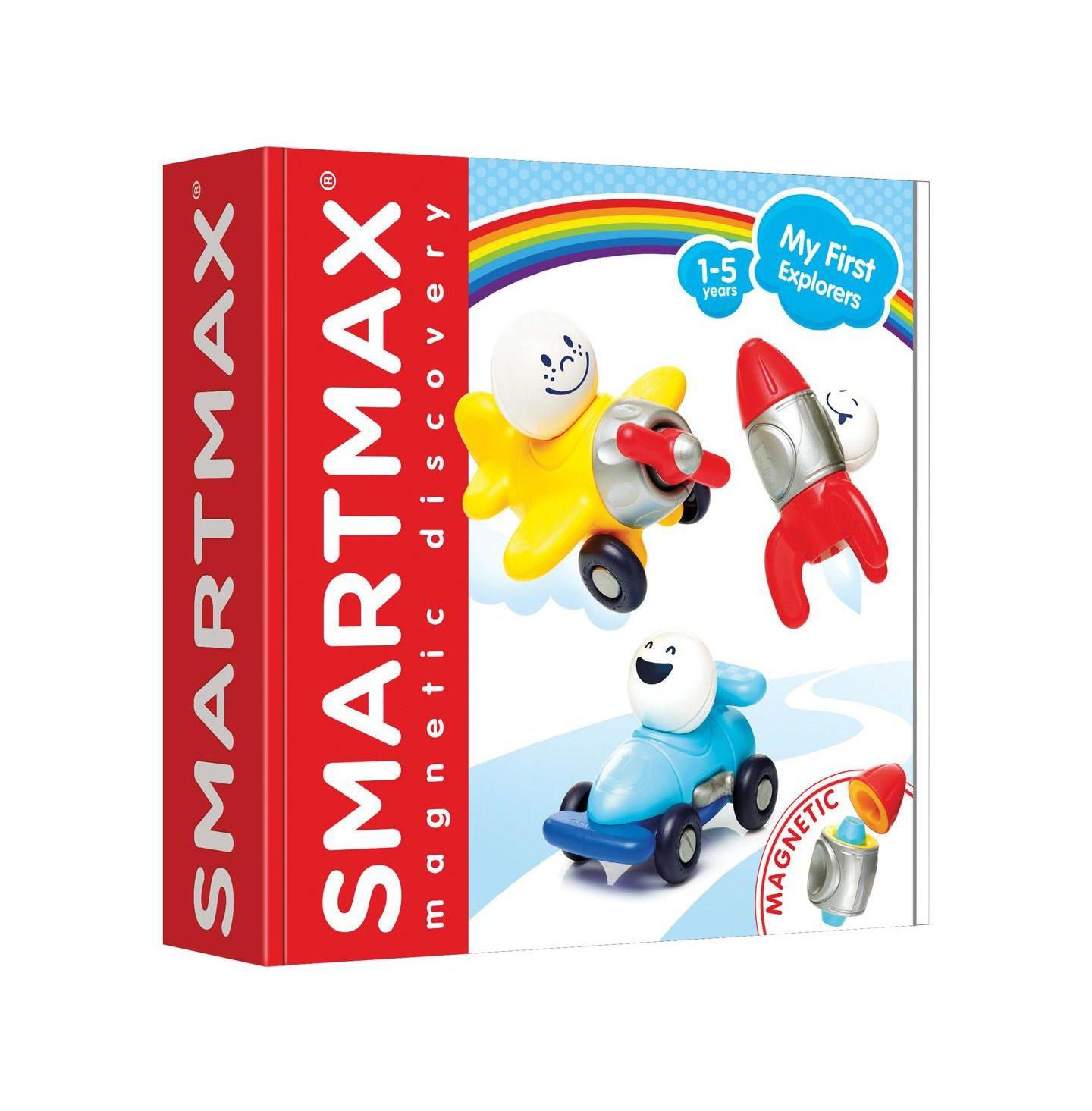 Детский конструктор Smart Toys & Games My First Explorers Magnetic Building Set, Ages 12 Months and Up, цвет: Assorted Pre-Pack — фото 5