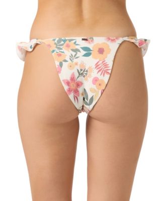 Juniors' Camellia Floral Jalisco Swimsuit Bottoms