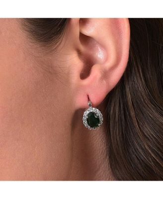 Women's Crystal Hoop Earrings