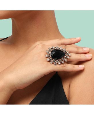 Women's Teardrop Cocktail Ring